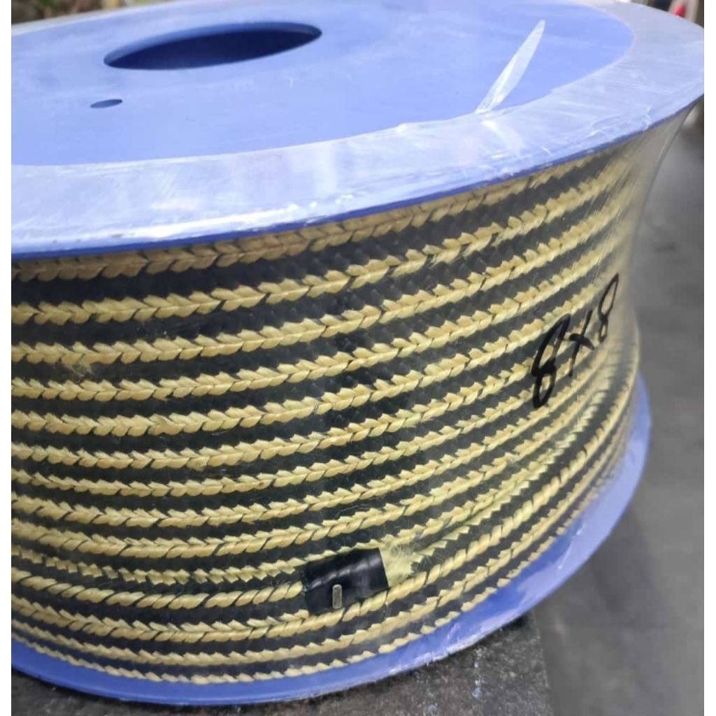 Gland Packing Kevlar Graphite 3/8"(10mm) Gland Packing Tiger