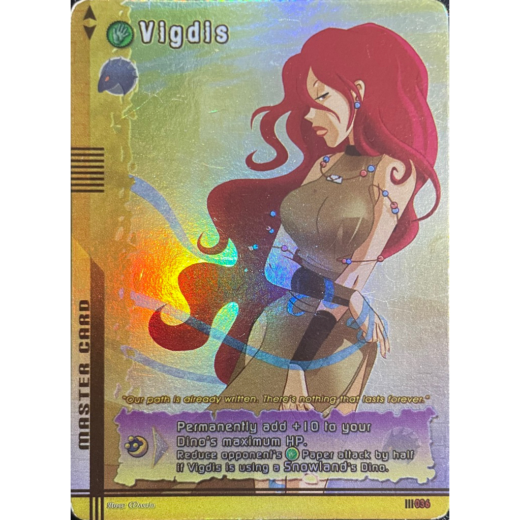 Dino Duel Masters Vigdis (Super Rare)