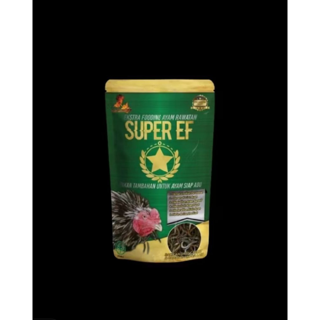 Ekstra fooding ayam bangkok aduan SUPER EF jamu pemulihan nafsu makan pembentuk otot & st...