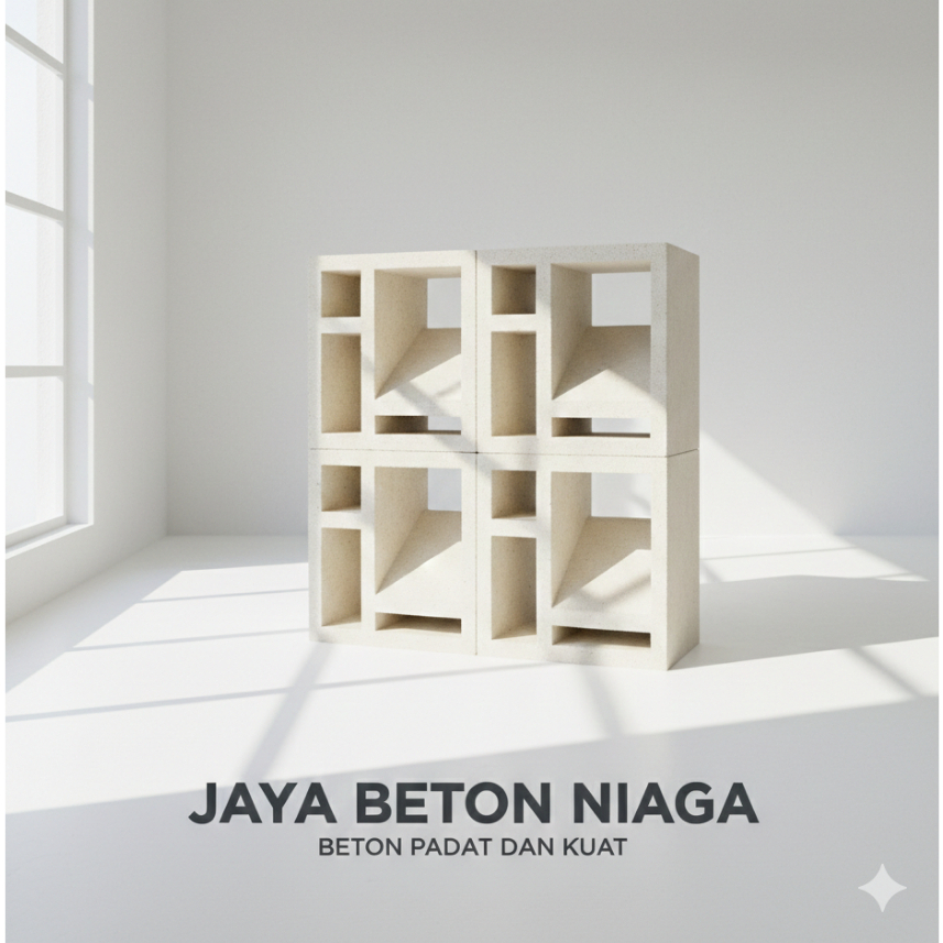 JAYA BETON NIAGA - Roster Beton Minimalis - Loster Beton Minimalis, Model Best Seller, Ukuran 20 x 2