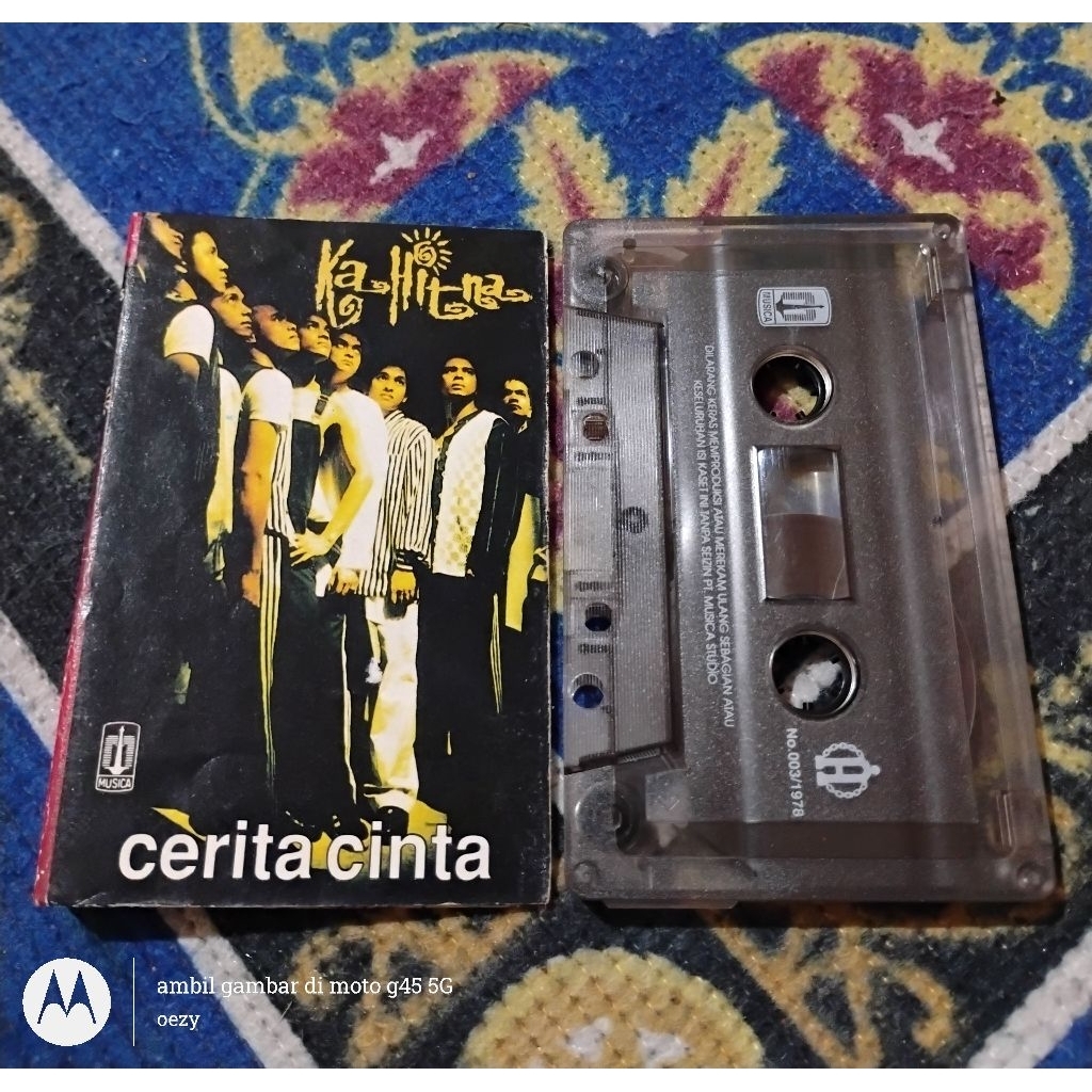 Kaset pita Kahitna - cerita cinta