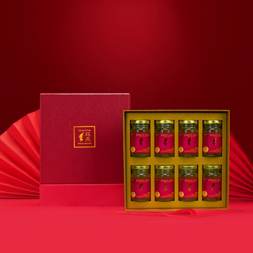 SHUANG YAN - Imlek Hampers - Gift Box - Bingkisan - Parcel - Natal Hampers - Minuman Sarang Burung W