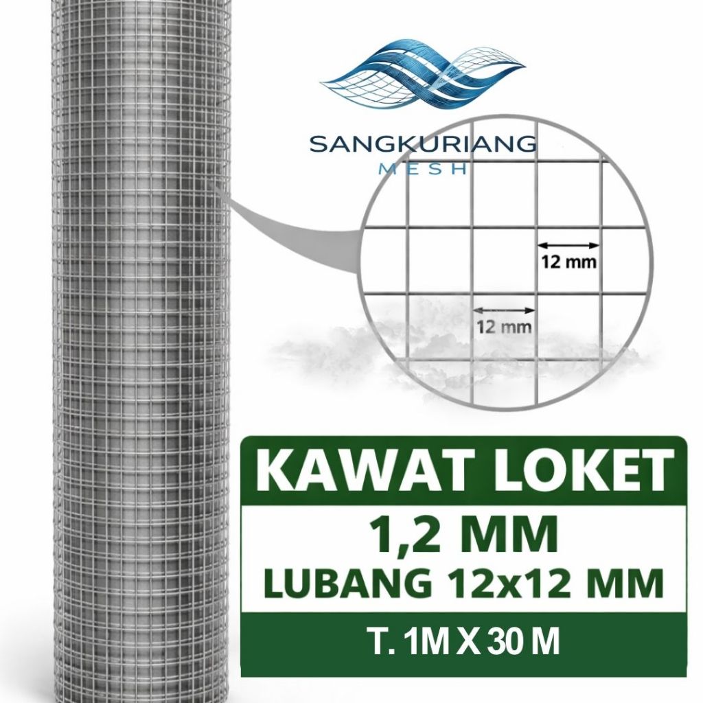Kawat Loket Tebal 1,2 mm: Kuat, Rapi, dan Serbaguna