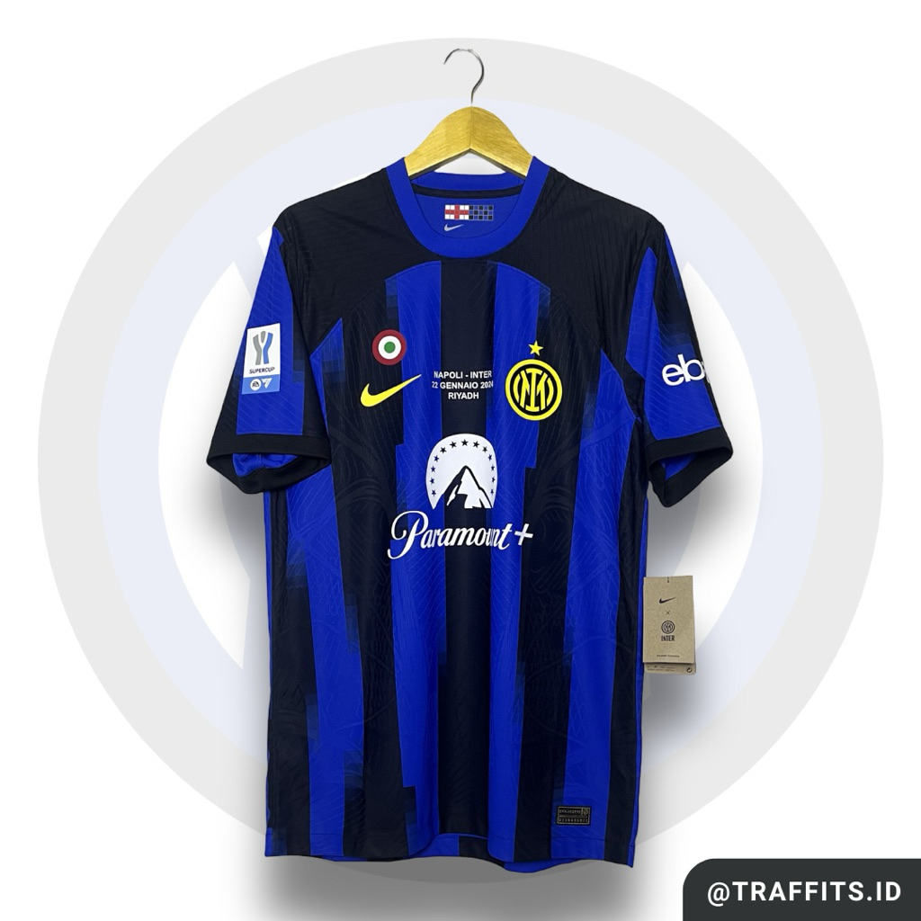 Jersey Inter Milan Home 23/24 Player Issue BNWT Brand New With Tag Original Size M