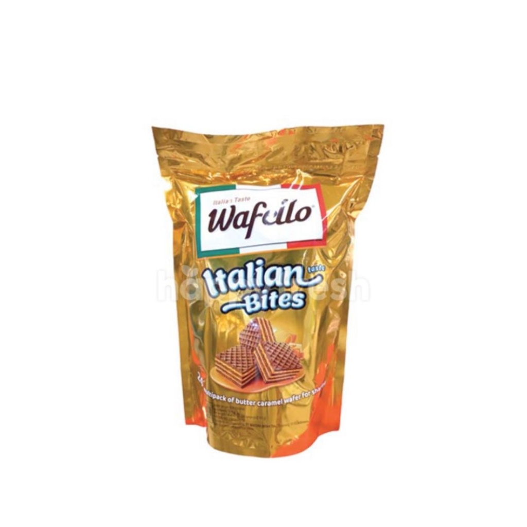 Wafello Wafer Italia Caramel Pouch 228 g