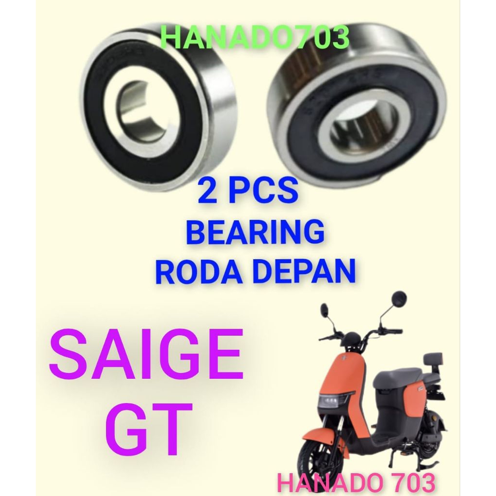 bearing roda depan sepeda listrik saige GT laker klahar roda depan sepeda listrik saige gt