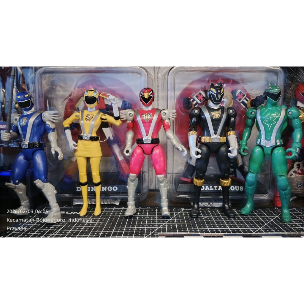 Power rangers RPM set