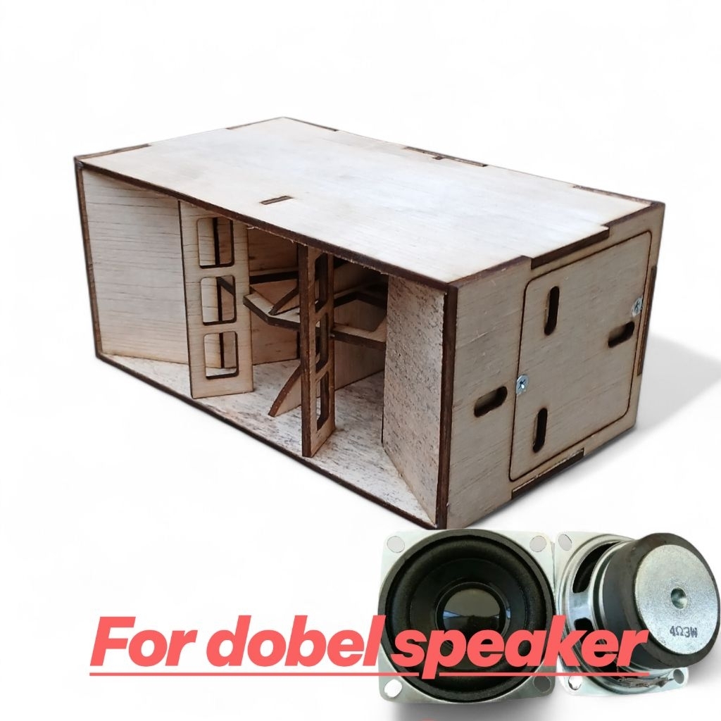 box cla miniatur sound sistem speaker 2inc (box saja)