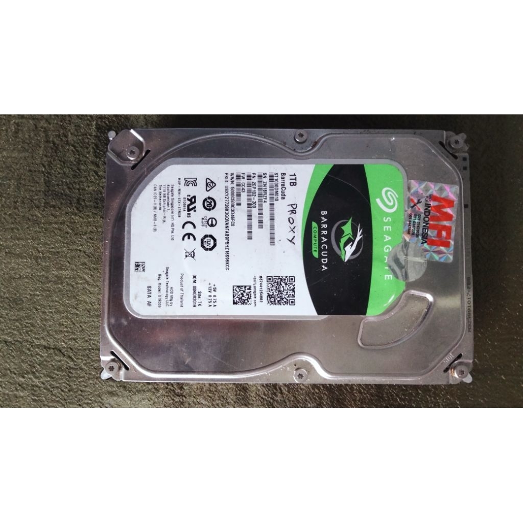 Hardisk 1 TB SEAGATE BARRACUDA