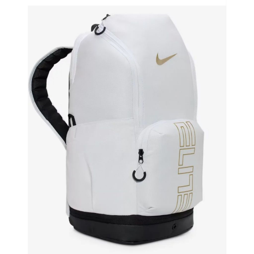 Tas Nike Elite Backpack Sport putih– Tas Basket / Gym / Sekolah