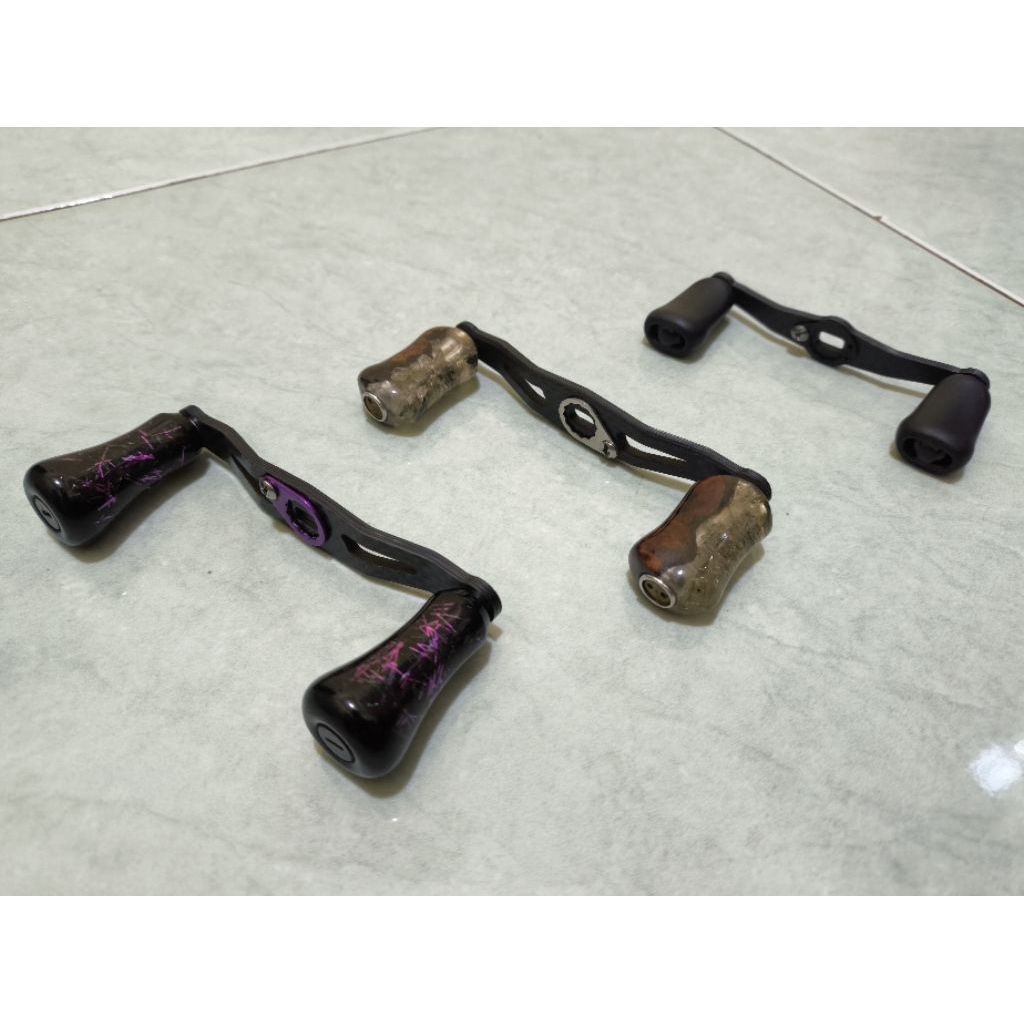 Handle reel bc Carbon bekas