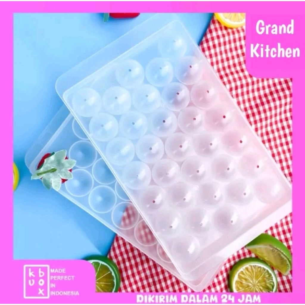cetakan Jelly Ball Jumbo KUBOX 33 Grid