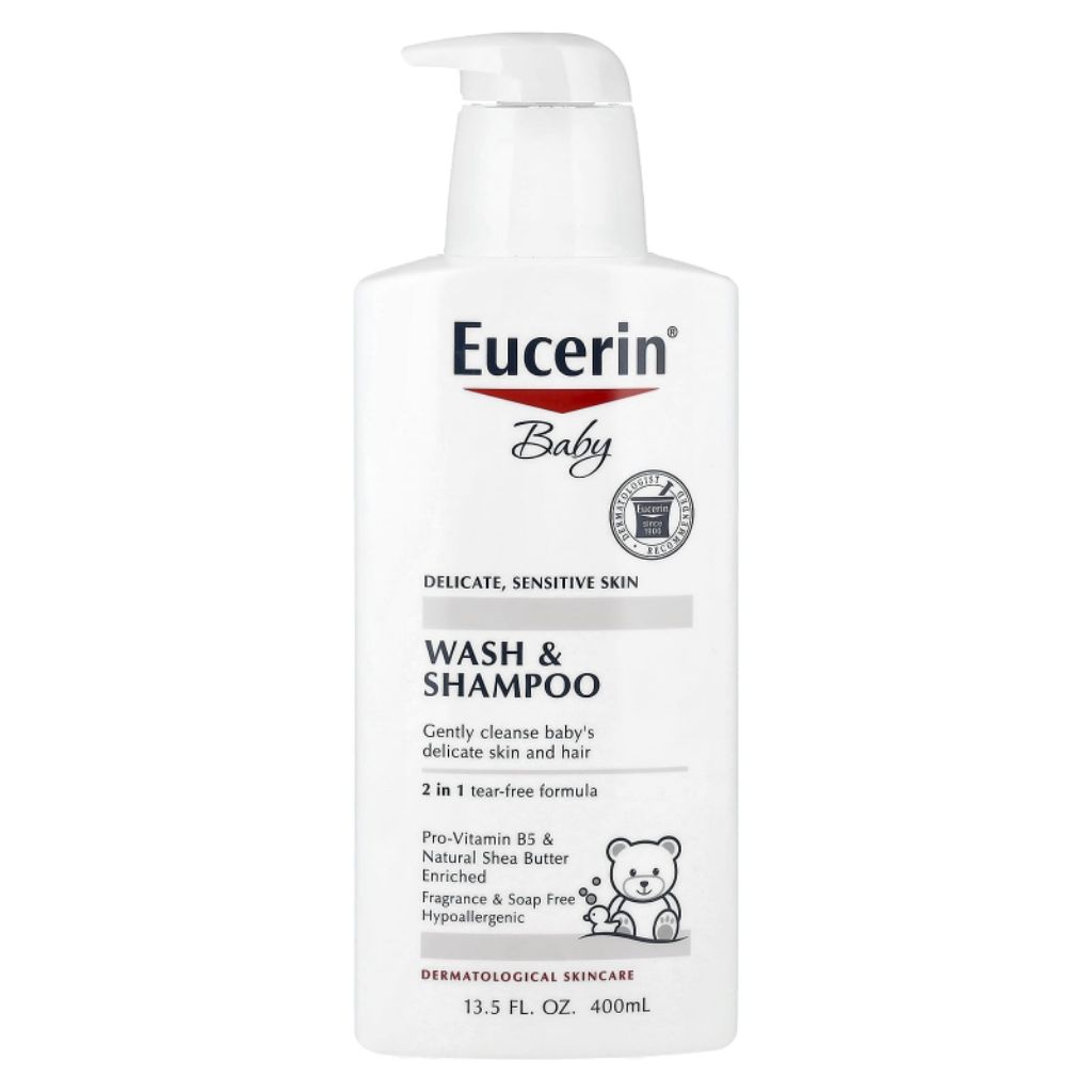 Eucerin Baby Wash & Shampo 400ml