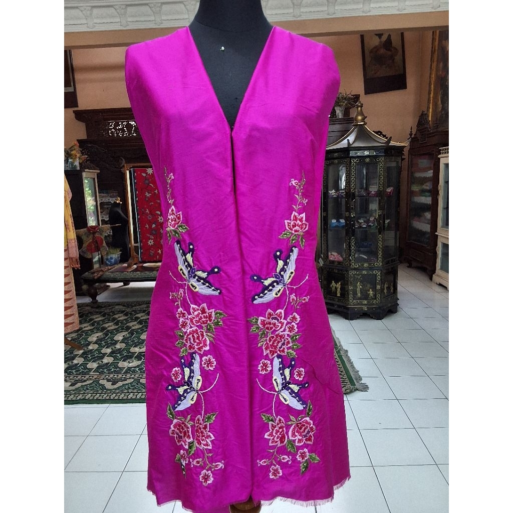 Bahan Kebaya Bordir/Bahan Kebaya Bordir Panjang/Bahan Kebaya Bordir Payet