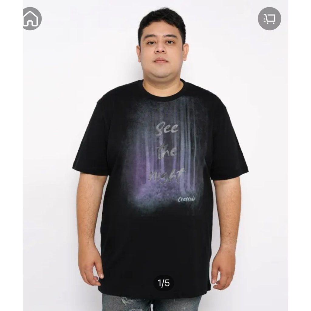Baju / Kaos Cressida ukuran Jumbo Big Pria | T-shirt | Kaos Cressida Big size Original