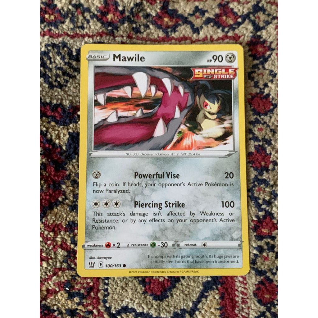 Mawile Pokemon English 100/163