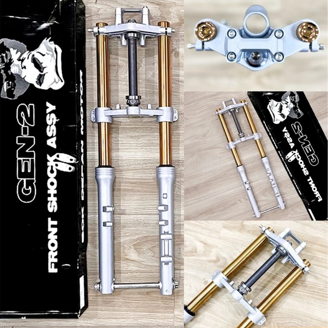 SHOCK SKOK DEPAN NINJA PNP YAMAHA RX KING VIXION SCORPIO HONDA CB GL MP TIGER DAY