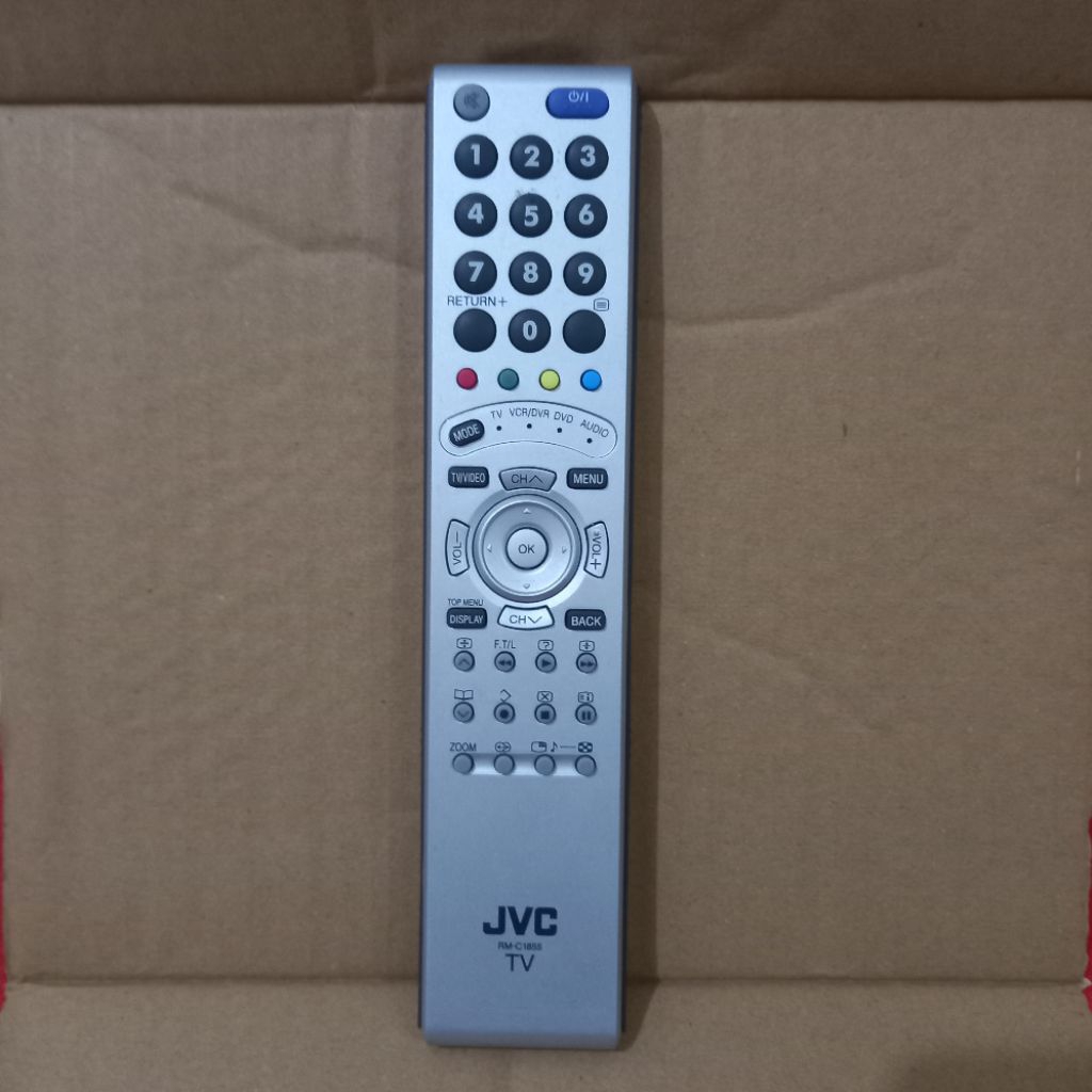 Remote Remot TV LED LCD JVC Original Asli . RM - C1855 .