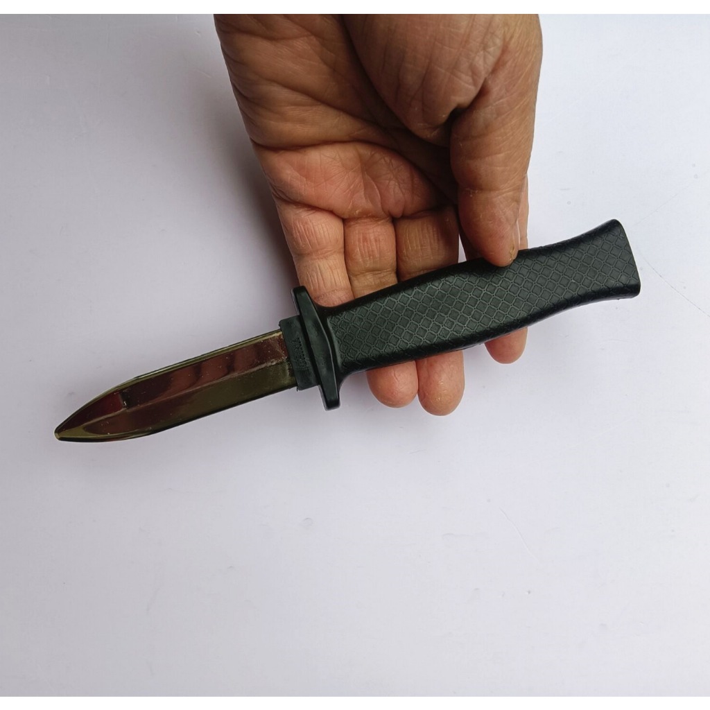 Trick Push Dagger Knife Retractable Slide In Blade Halloween Prop Fake Dagger Party Favor Kids Toy