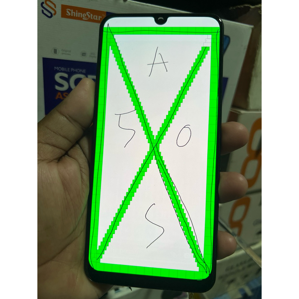 LCD+ fream Copotan Samsung A50S Normal