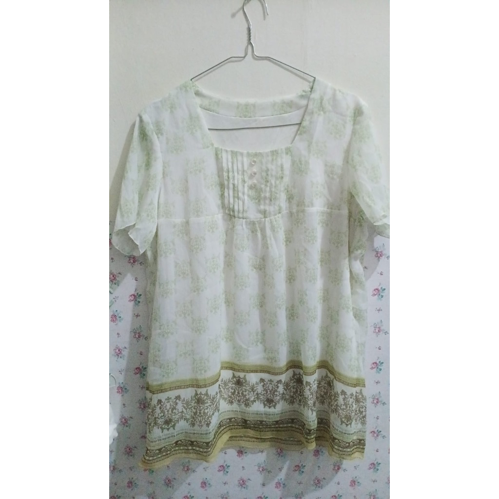 atasan wanita import / blouse wanita vintage / blouse wanita premium