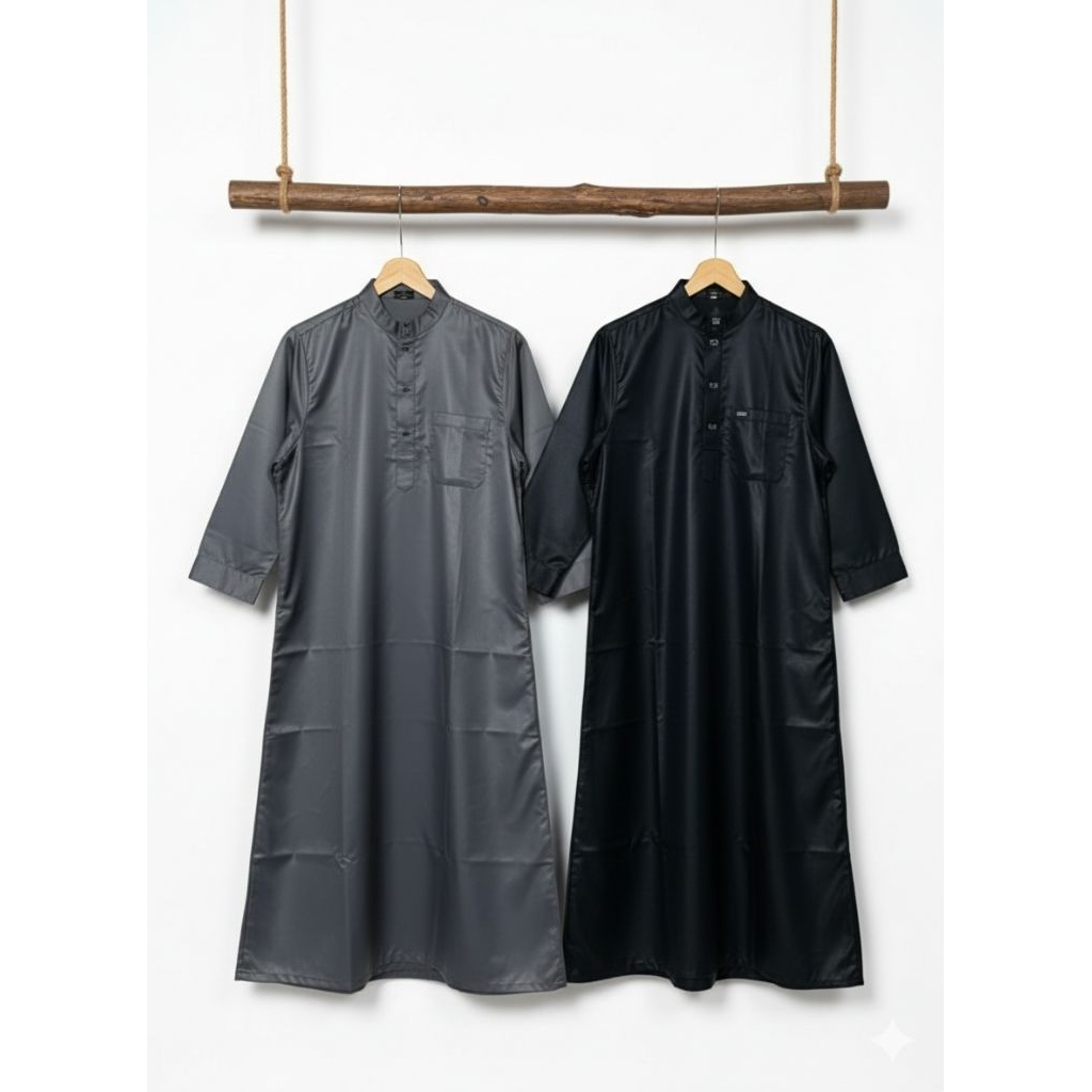 Gamis/Jubah Dubai Pria Dewasa