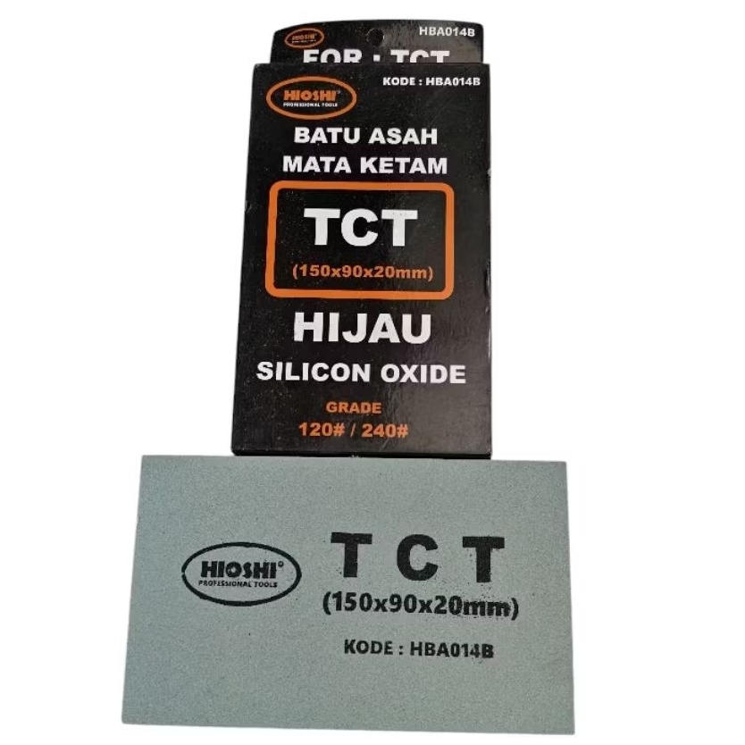 HIOSHI BATU ASAH MATA SERUT TCT / HIOSHI BATU ASAH MATA KETAM TCT
