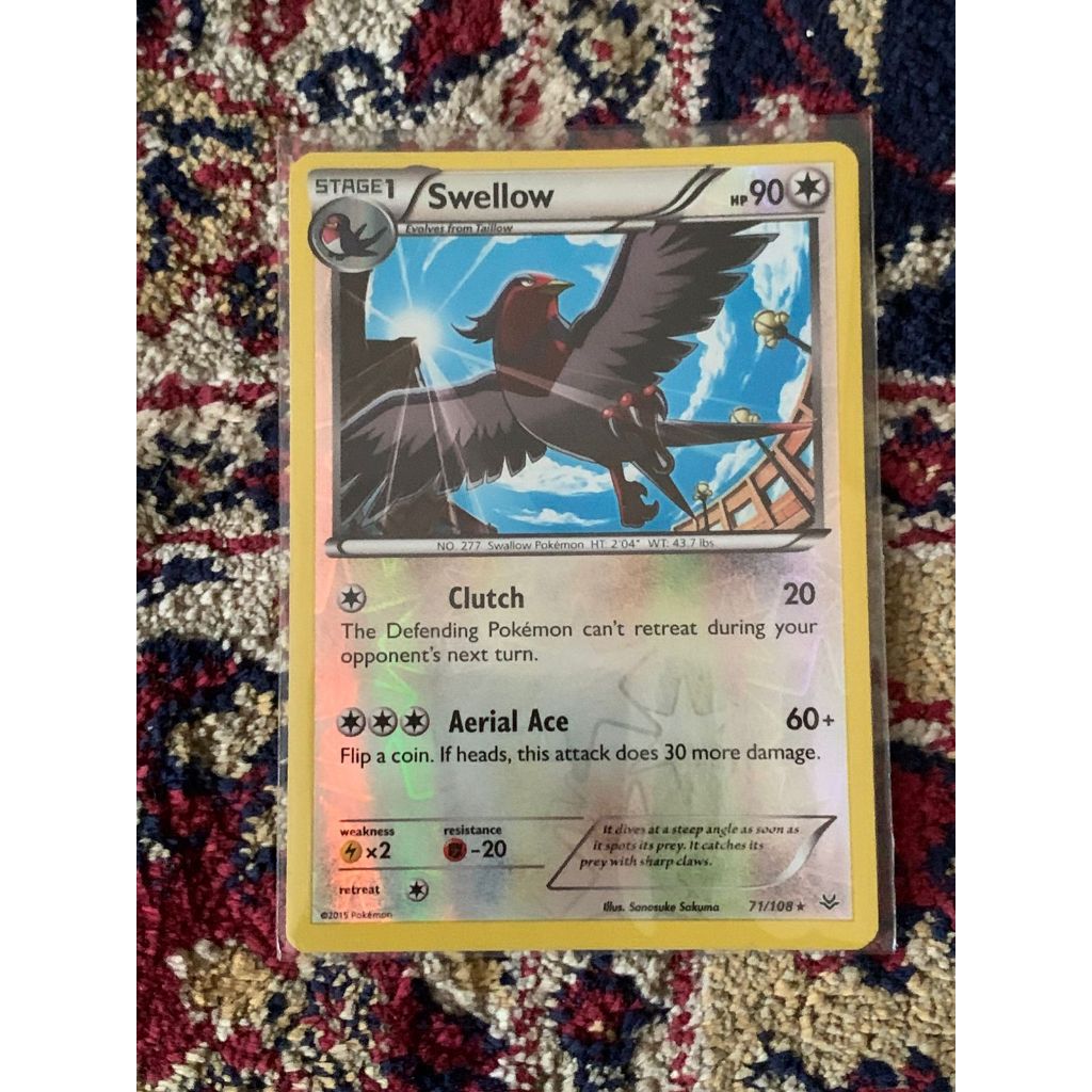 Swellow Pokemon English