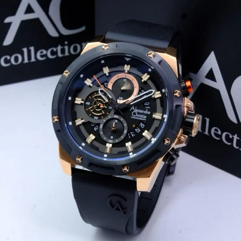 Jam Tangan Pria Alexandre Christie AC6295 / AC6562 / AC6591 / AC6592 / AC6598 / AC9601 (ORIGINAL)