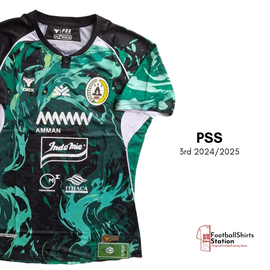 Jersey PSS Sleman 3rd 2024/2025 Player Issue Size XXL Original DRX