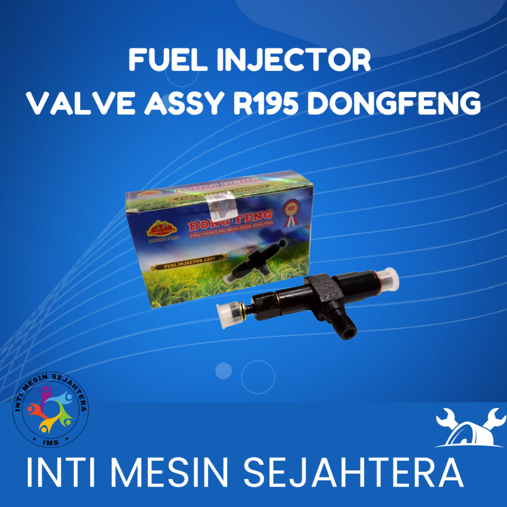 Fuel Injector Valve Assy S195 Dongfeng / Nozzle Injektor DF S 195 Diesel Original