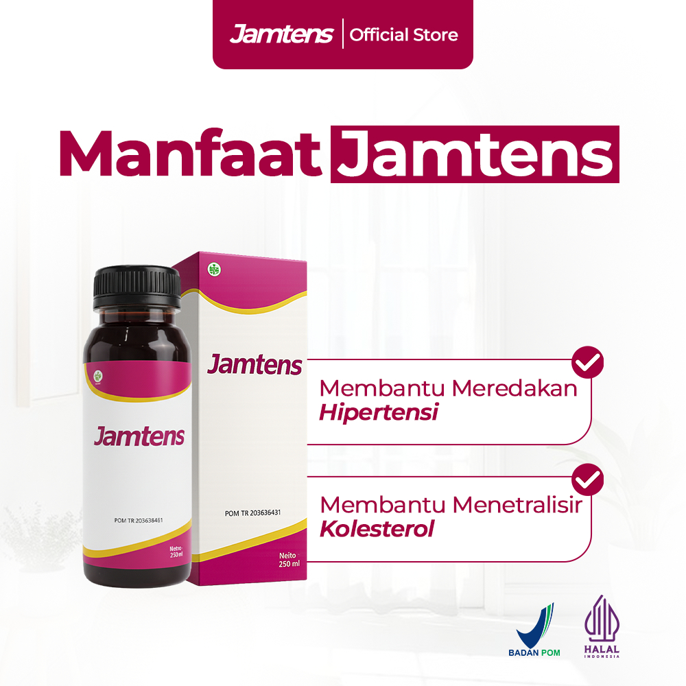 Jamtens Herbal Fermentasi Fitobiotik / Pitobiotik Minuman Kombinasi  Herbal Sirih Merah & Seledri - 