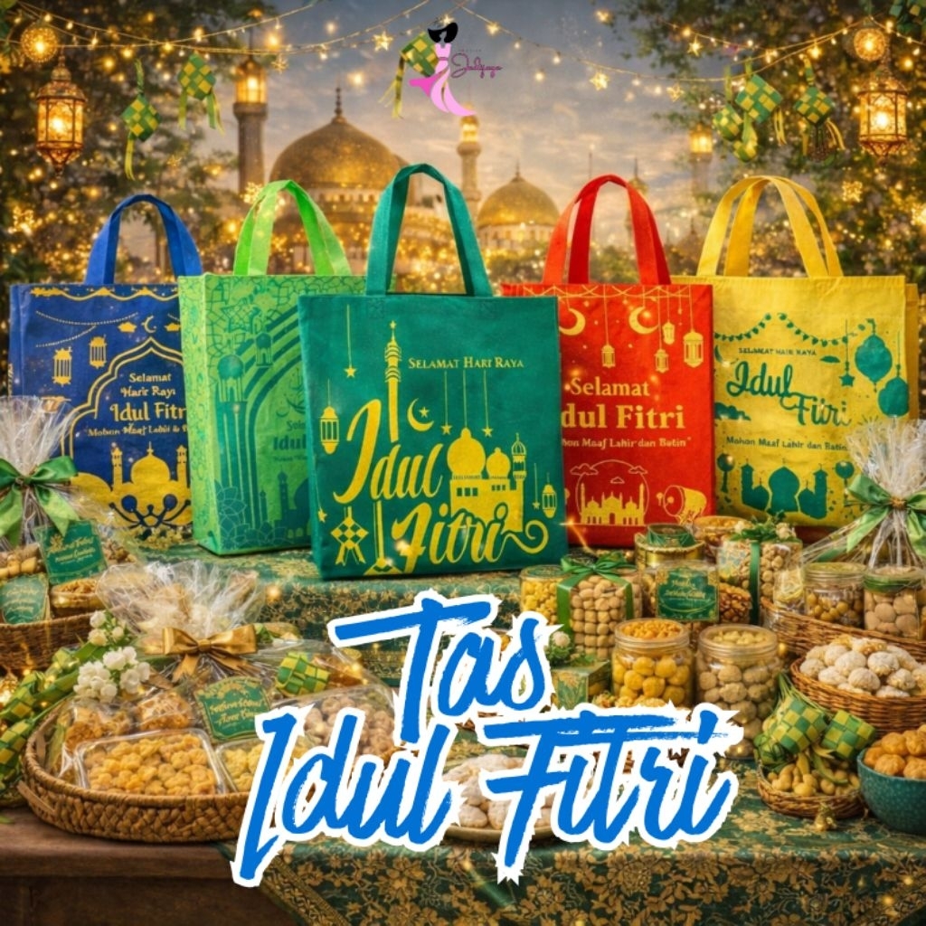 tas spunbond lebaran / tas hampers idul fitri / tas lebaran / tas idul fitri / tas parcel idul fitri