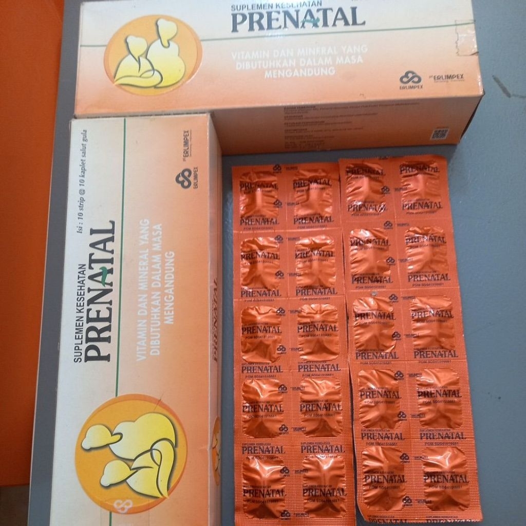 PRENATAL vitamin ibu hamil
