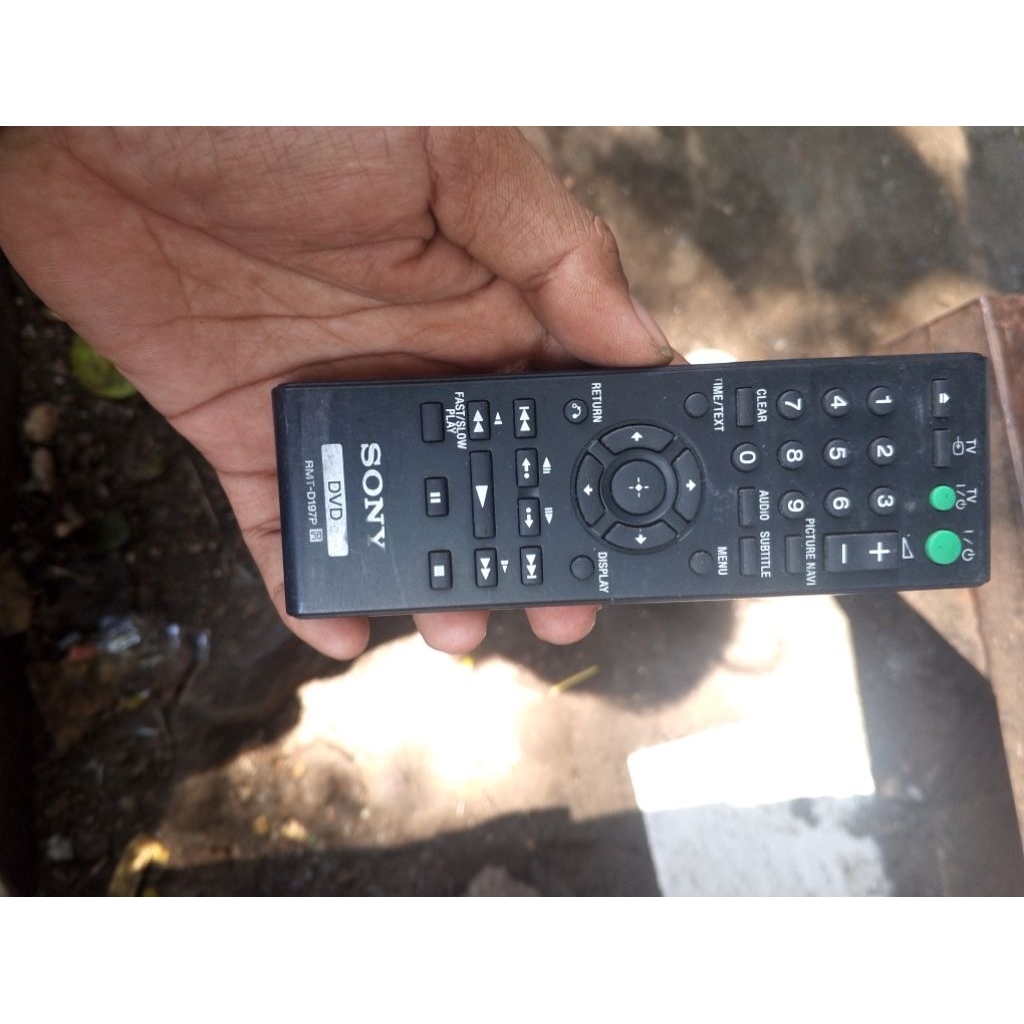 remot DVD sony