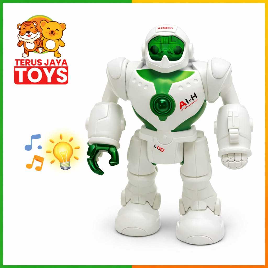 MAINAN ROBOT BATERAI/MAINAN ROBOT INTELIGENT / MAINAN ROBOT BISA JALAN