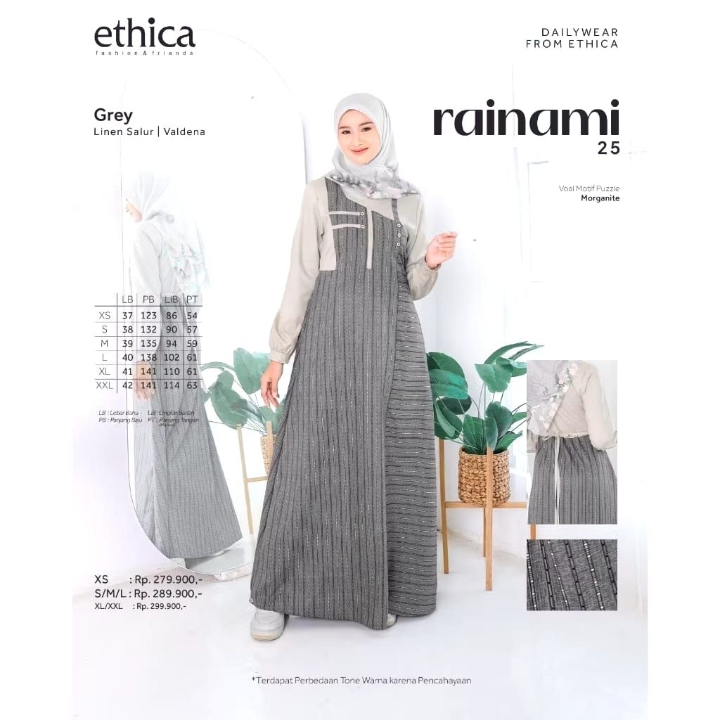 GAMIS ETHICA RAINAMI 25 GREY_GAMIS ETHICA TERBARU_GAMIS REMAJA KEKINIAN