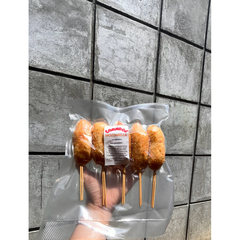 5 PCS FROZEN CORNDOG MOZZARELLA