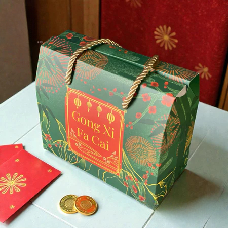 Box Toples Kue Kotak Packaging Hampers Imlek