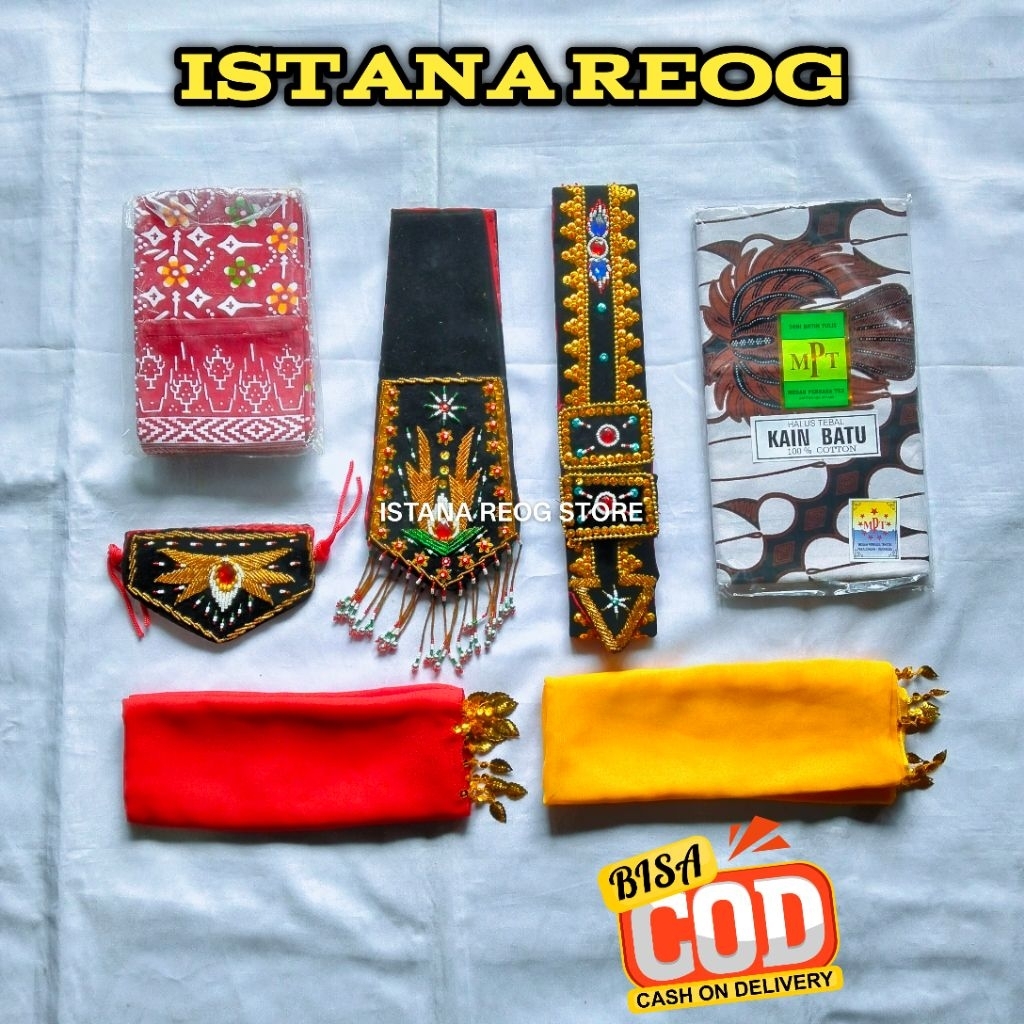 PERLENGKAPAN TARI JATHIL / JARIK JATHIL / SAMPUR JATHIL  / PERLENGKAPAN JATHIL MURAH