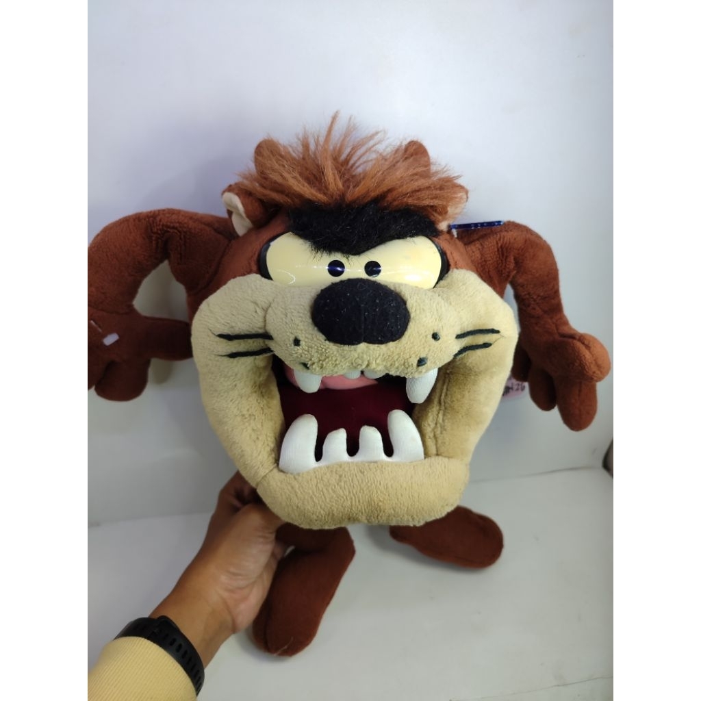 boneka tazmania devil original vintage brand pudar