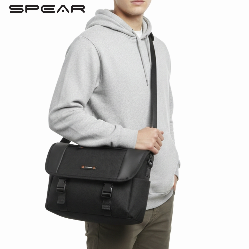 SPEAR Messenger Import Premium Slingbag Pria Tas Bahu unisex MB-1241