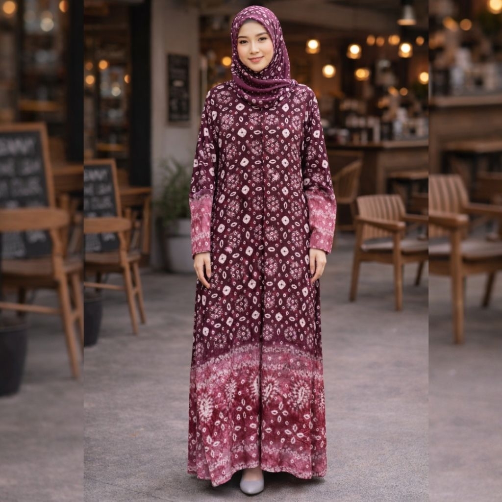 Anggia Handmade - Hazel Dress Plum
