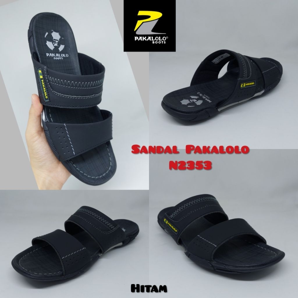 Sandal Pakalolo Pria 100% ORIGINAL Sandal Kulit Pria Dewasa