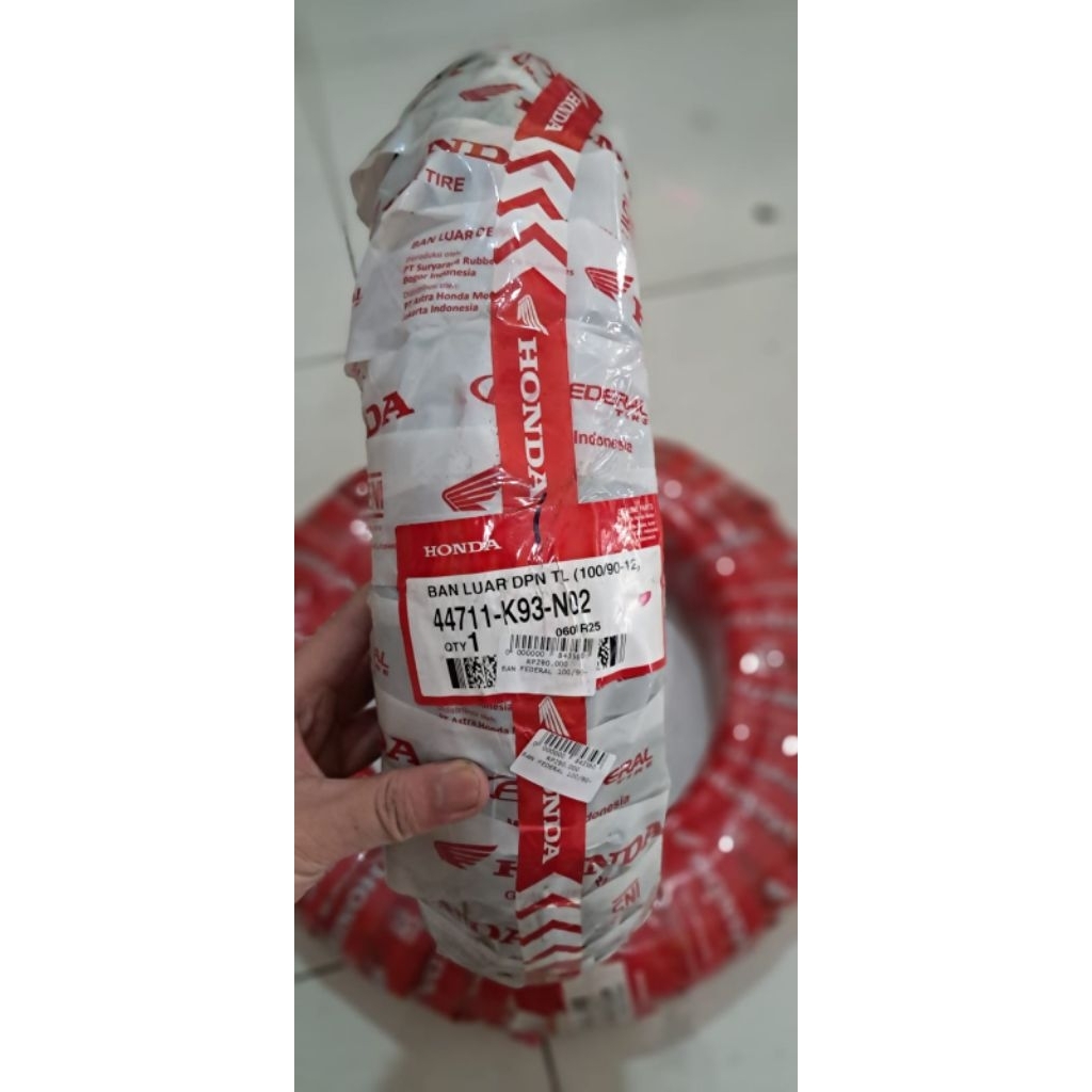 BAN FEDERAL TUBELESS RING 12