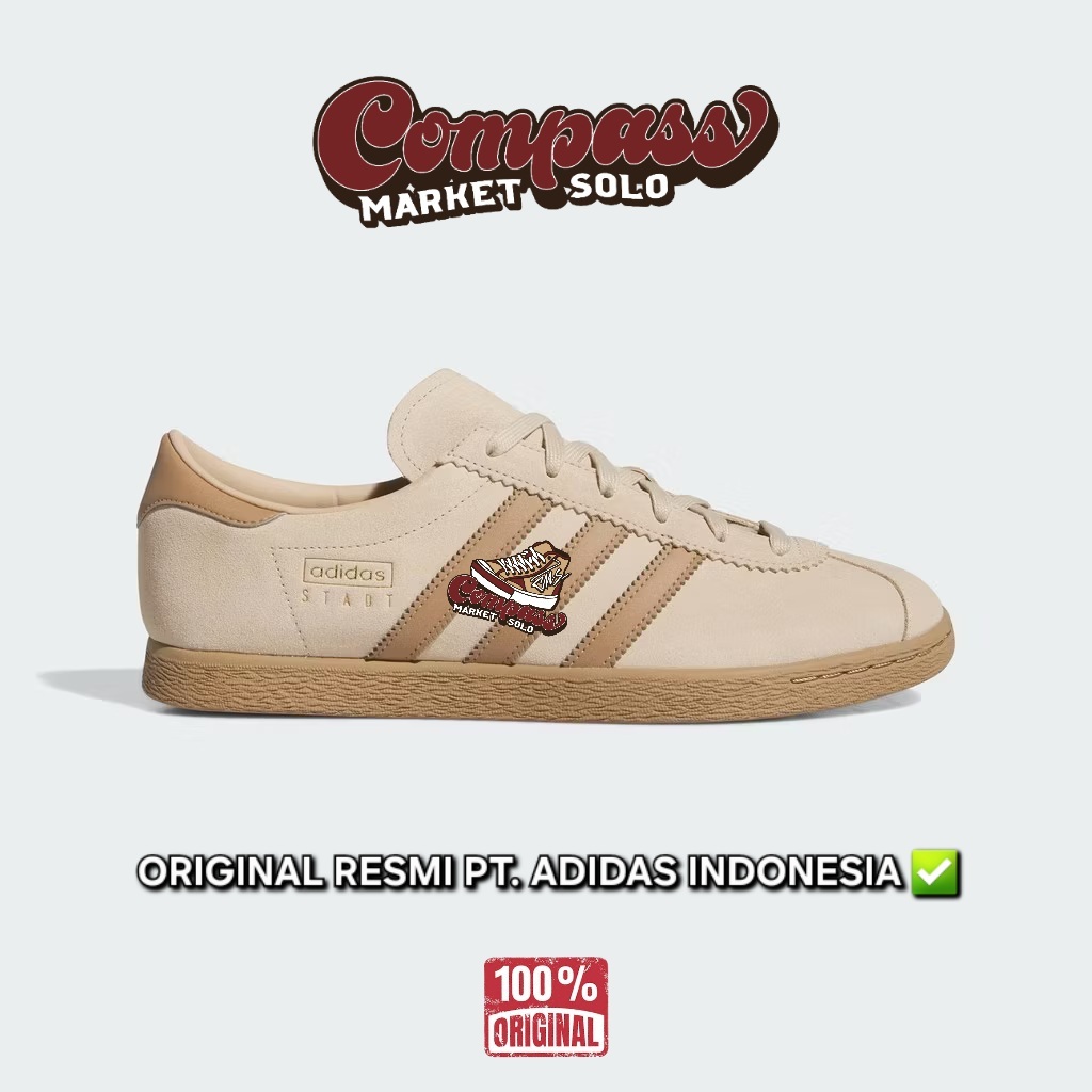 [ORIGINAL] STADT BEIGE JI1886 | SNEAKERS CASUAL PRIA