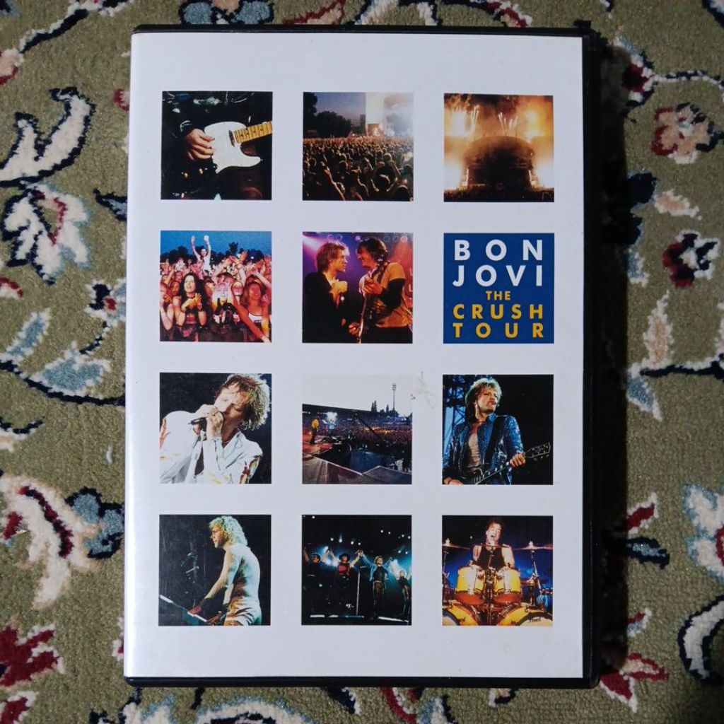 DVD BON JOVI - The Crush Tour