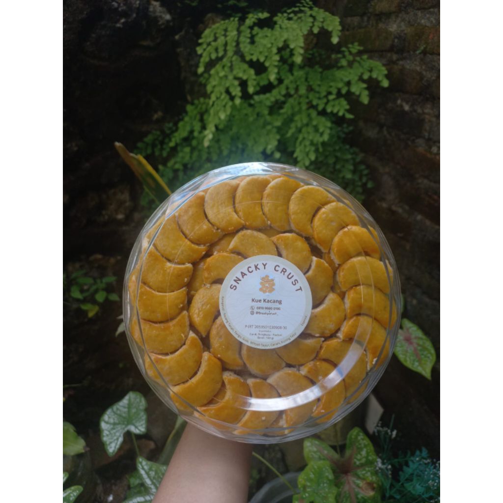 Kue Kacang Renyah Homemade Premium Gurih Manis Toples 250 Gram 500 Gram