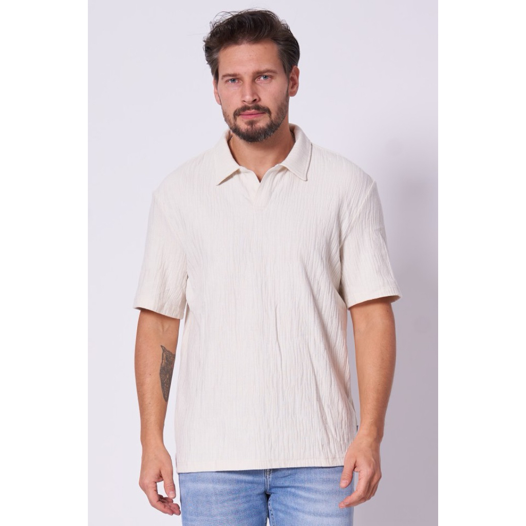 [NEW] GUESS Loose Fit Knit Shirt Original Brand NEW with Price Tag Size XL Baju Kaos Kemeja tshirt t