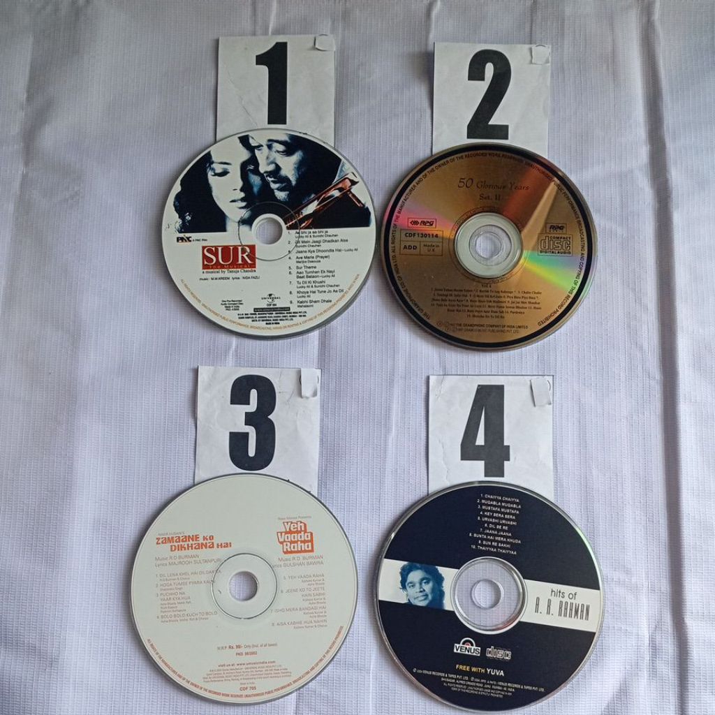 kaset cd audio lagu india
